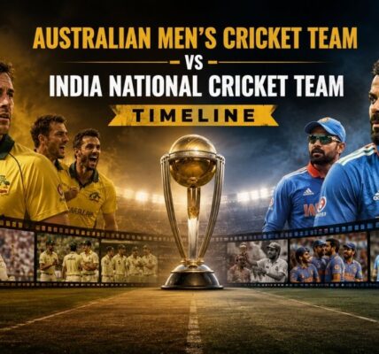 Australian Men’s Cricket Team vs India National Cricket Team Timeline