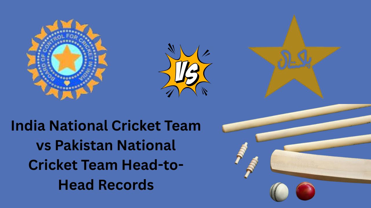 India National Cricket Team vs Pakistan National Cricket Team Stats (2026)