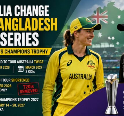 Australia Reshuffle Women’s Home Summer as Champions Trophy Forces Schedule Changes