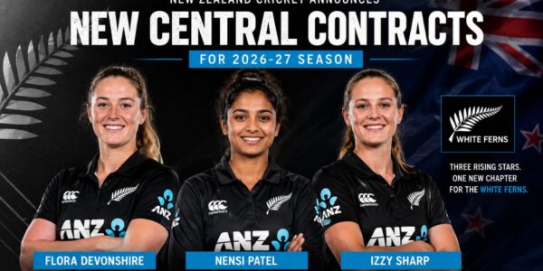 Flora Devonshire, Nensi Patel and Izzy Sharp Earn New Zealand Central Contracts for 2026-27