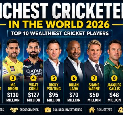 Richest Cricketer in the World 2026