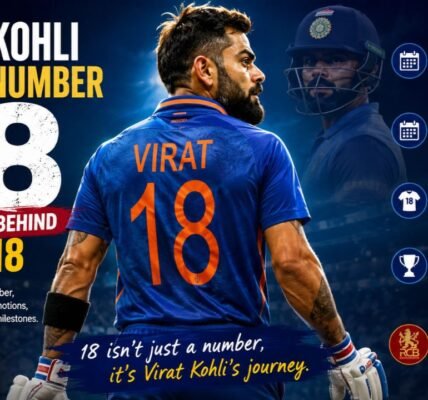 Virat Kohli Jersey Number