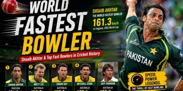 World Fastest Bowler