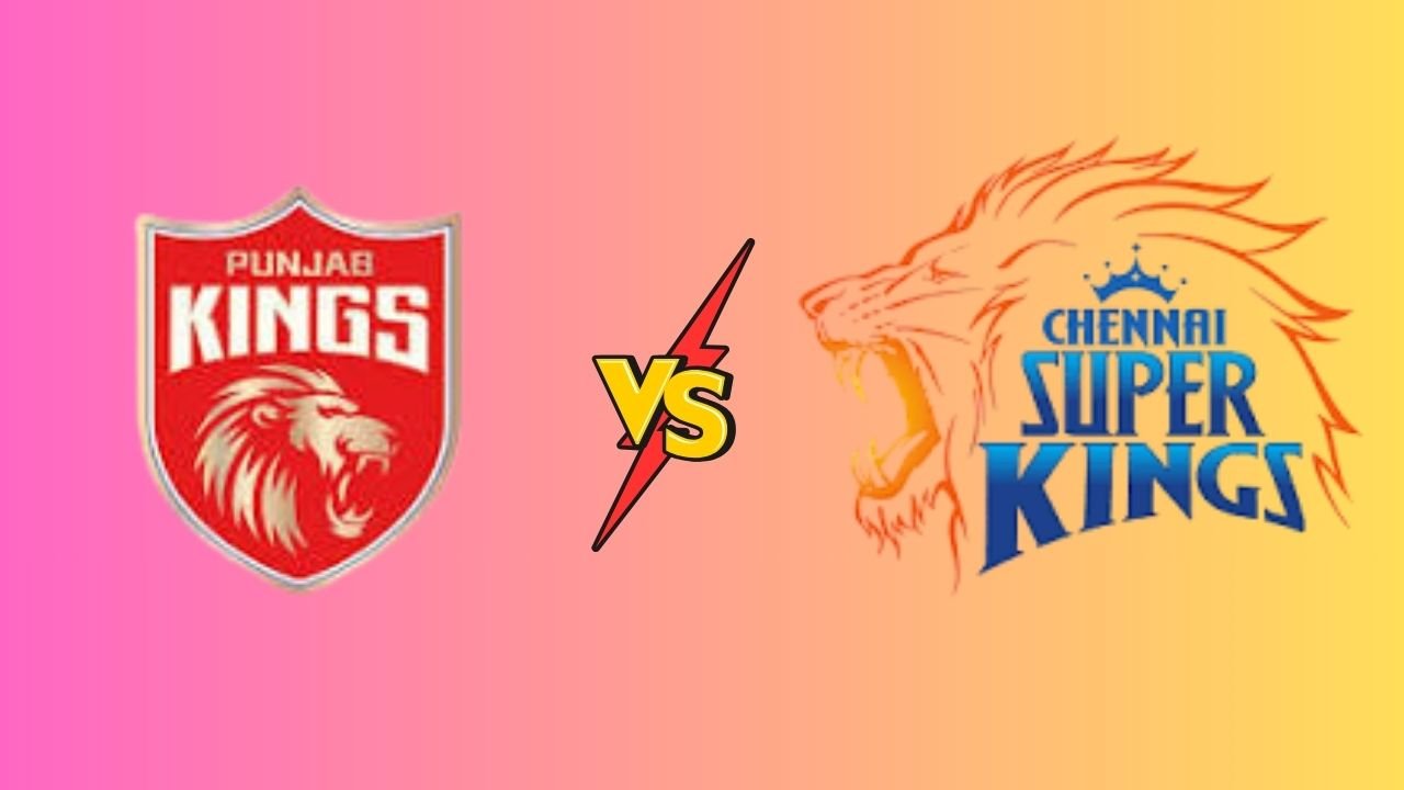Punjab Kings vs Chennai Super Kings Timeline