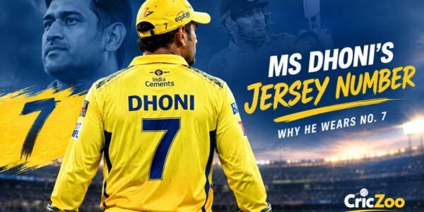 Dhoni Jersey Number