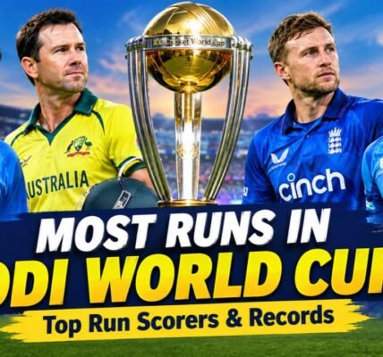 Most Runs in ODI World Cup