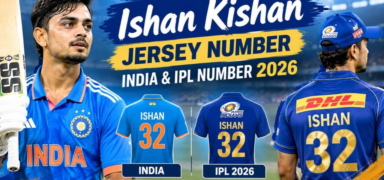 Ishan Kishan Jersey Number
