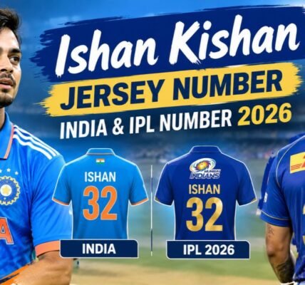 Ishan Kishan Jersey Number
