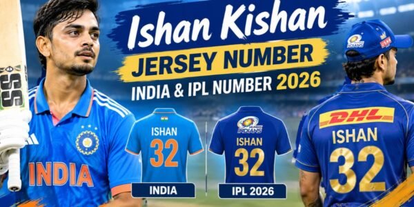Ishan Kishan Jersey Number