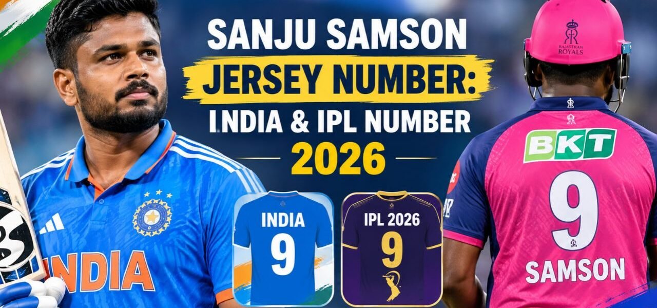Sanju Samson Jersey Number