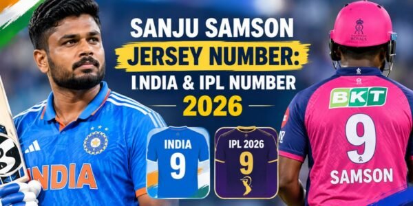 Sanju Samson Jersey Number