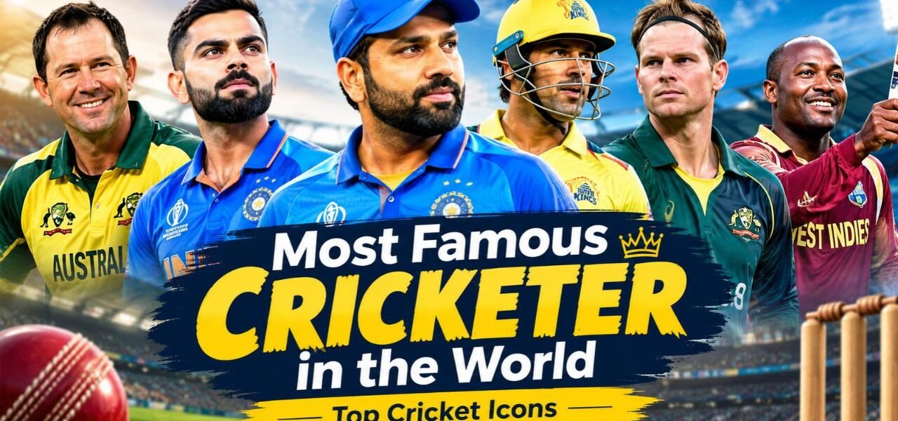 Most Famous Cricketer in the World