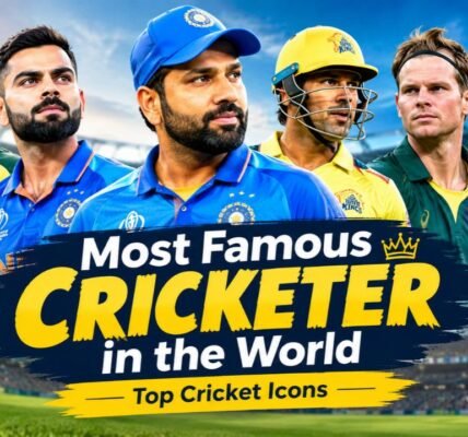 Most Famous Cricketer in the World