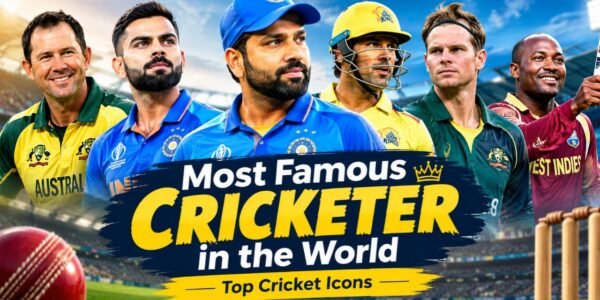 Most Famous Cricketer in the World