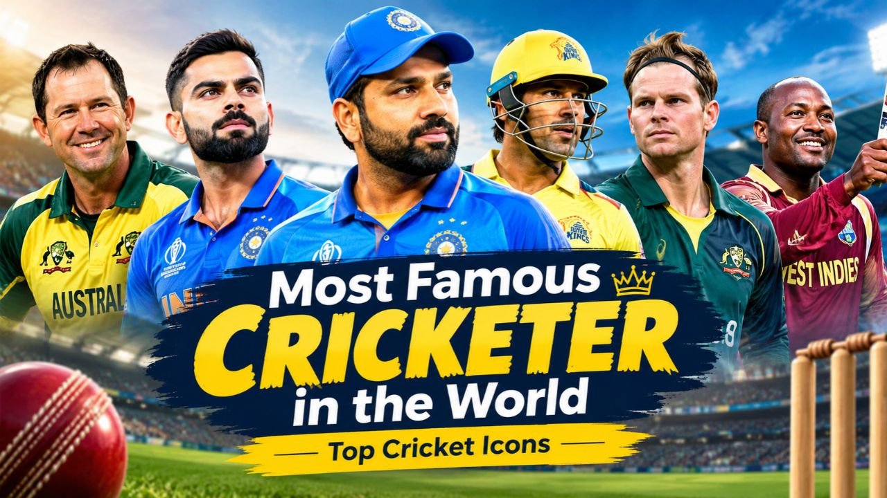 Most Famous Cricketer in the World