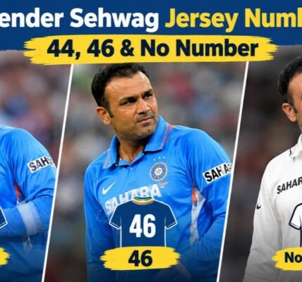 Virender Sehwag Jersey Number