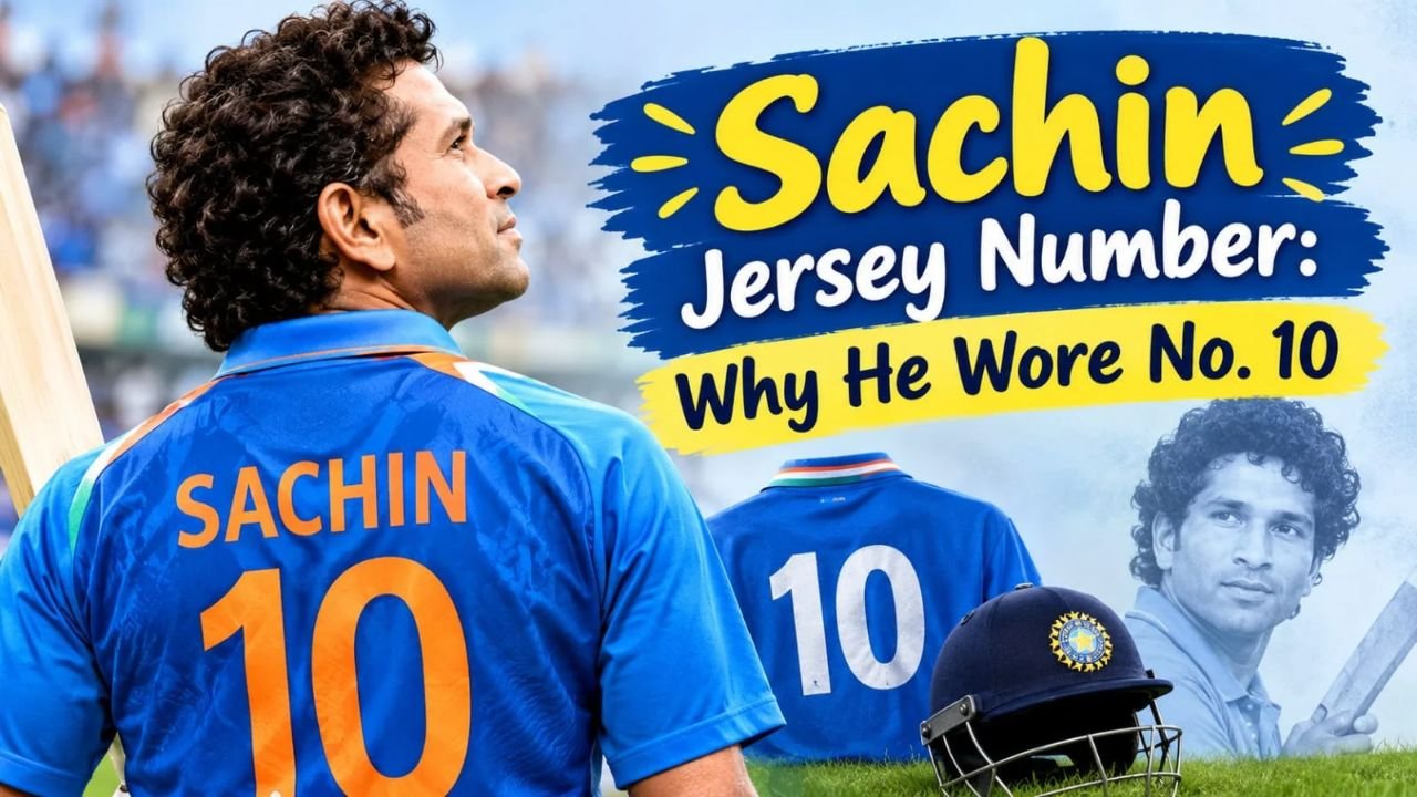 Sachin Jersey Number